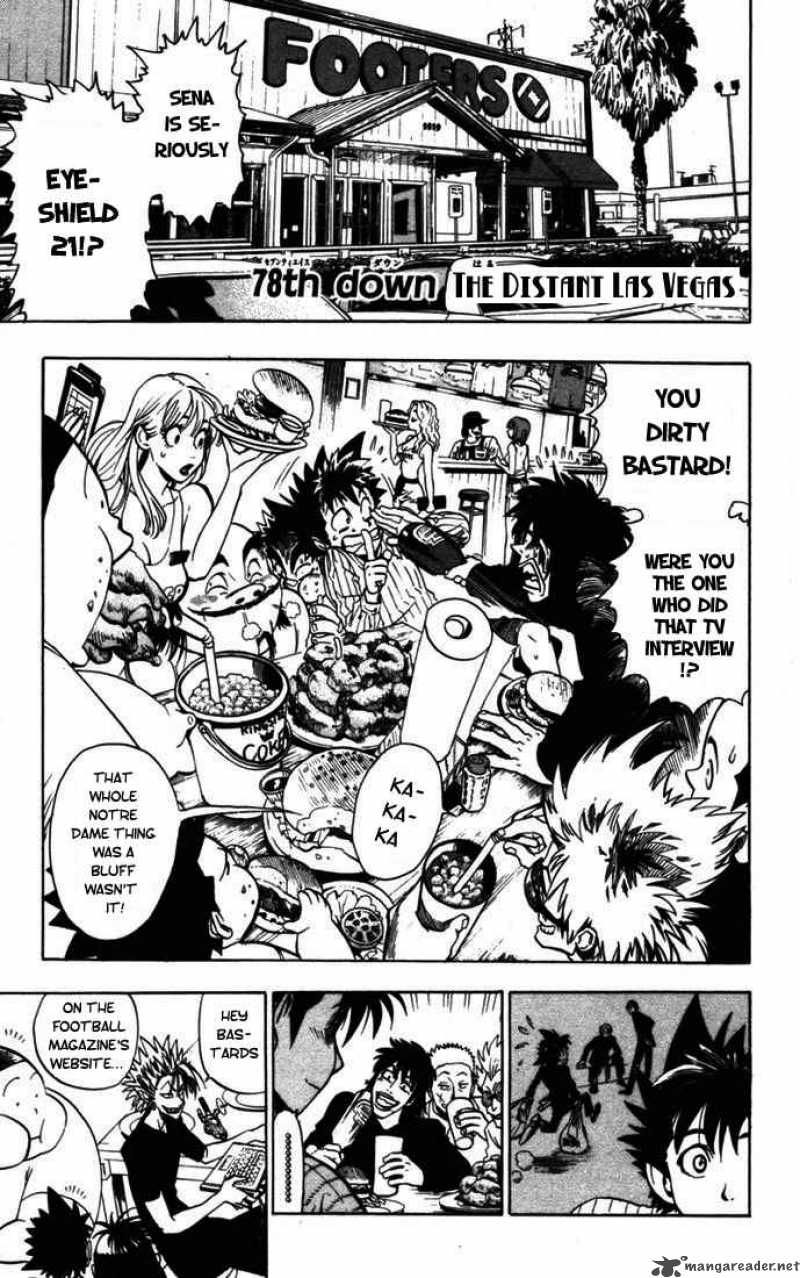 Eyeshield 21 Chapter 78 Page 2