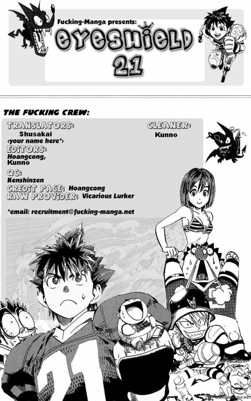 Eyeshield 21 Chapter 86 Page 1