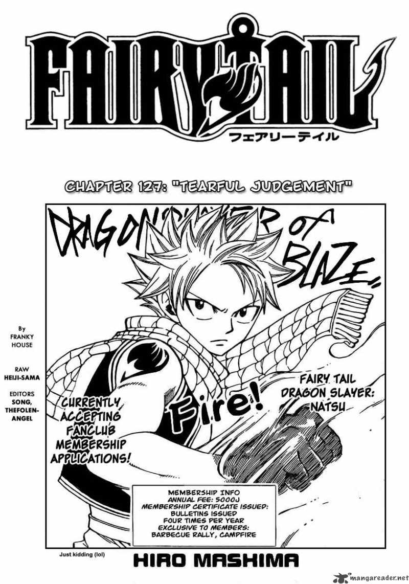 Fairy Tail Chapter 127 Page 1