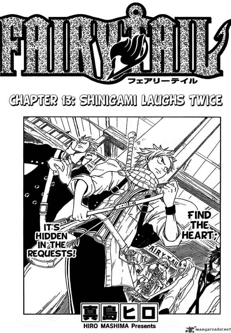 Fairy Tail Chapter 13 Page 1