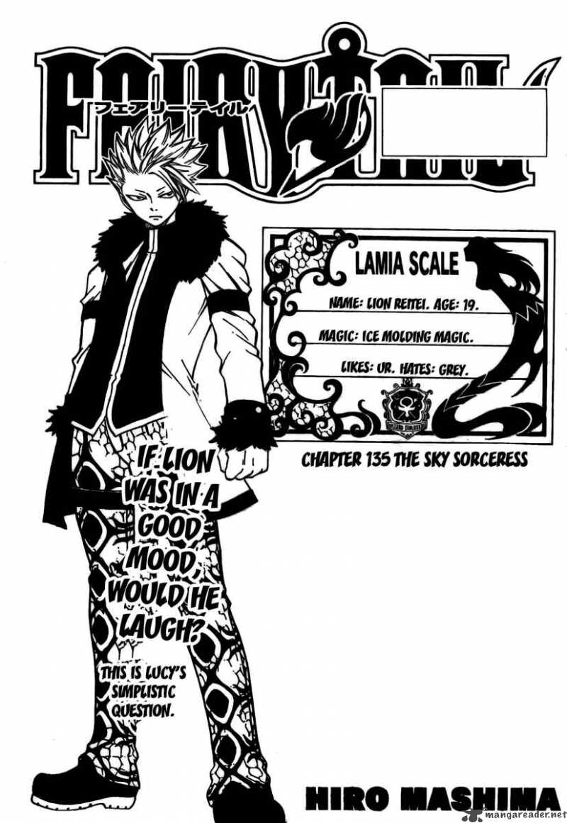 Fairy Tail Chapter 135 Page 1