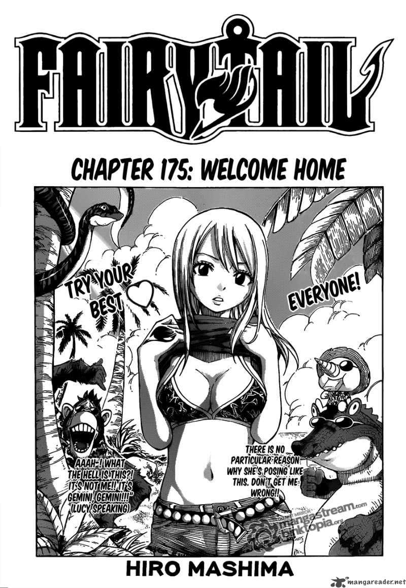 Fairy Tail Chapter 175 Page 1