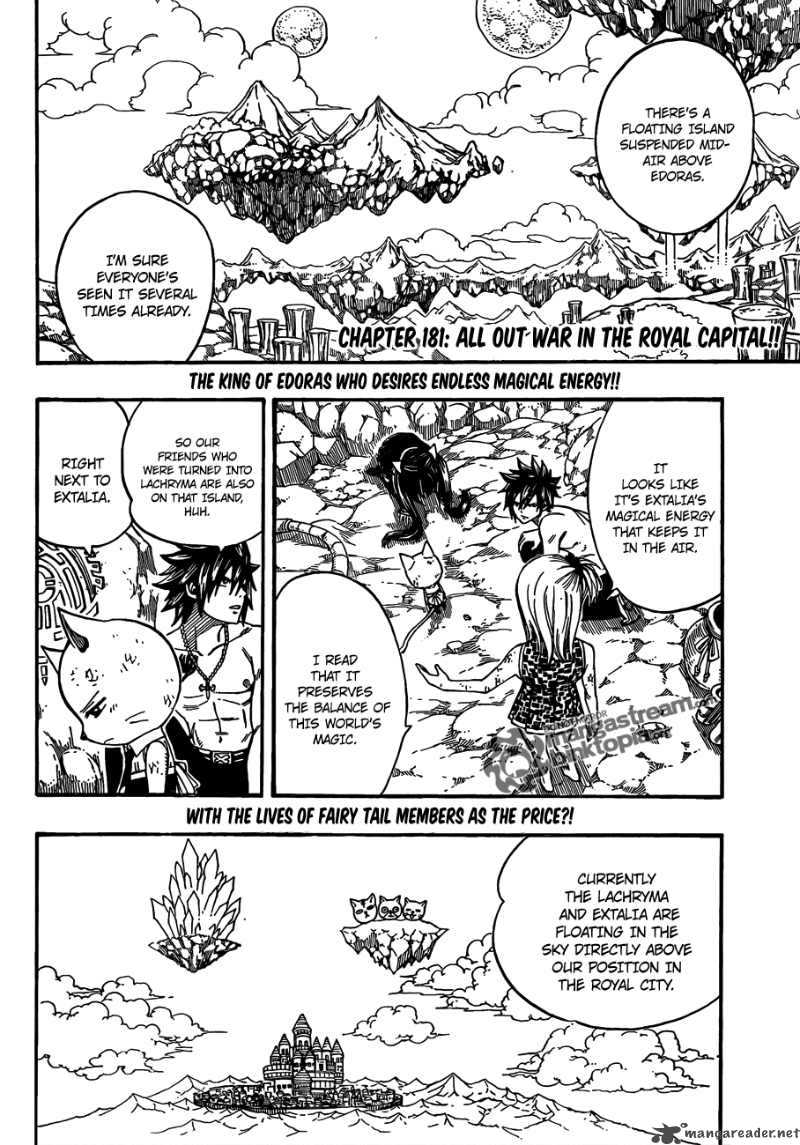 Fairy Tail Chapter 181 Page 2