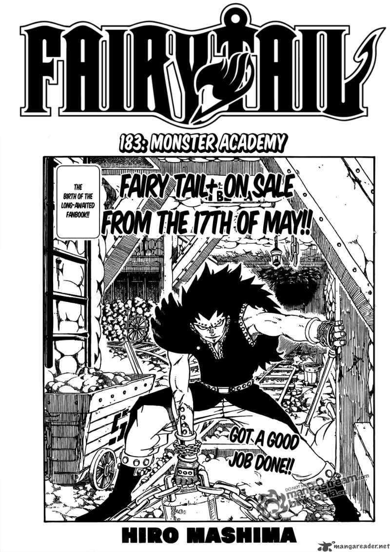 Fairy Tail Chapter 183 Page 1