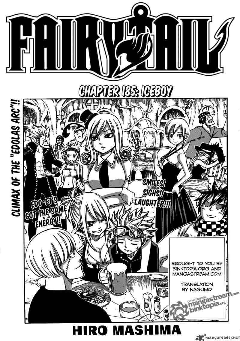 Fairy Tail Chapter 185 Page 1