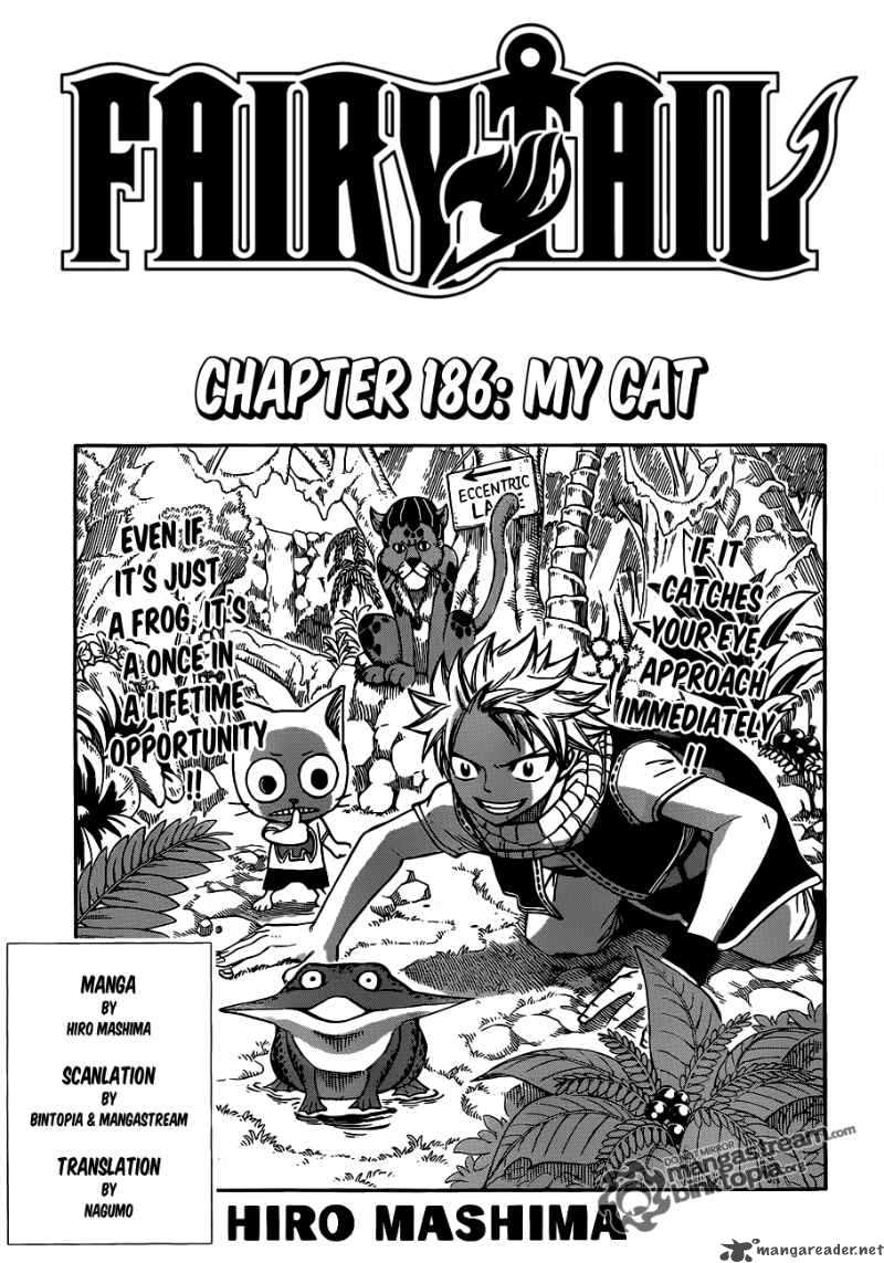 Fairy Tail Chapter 186 Page 1