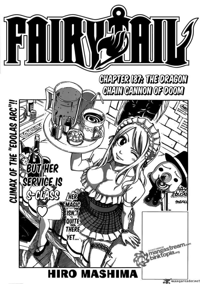 Fairy Tail Chapter 187 Page 1