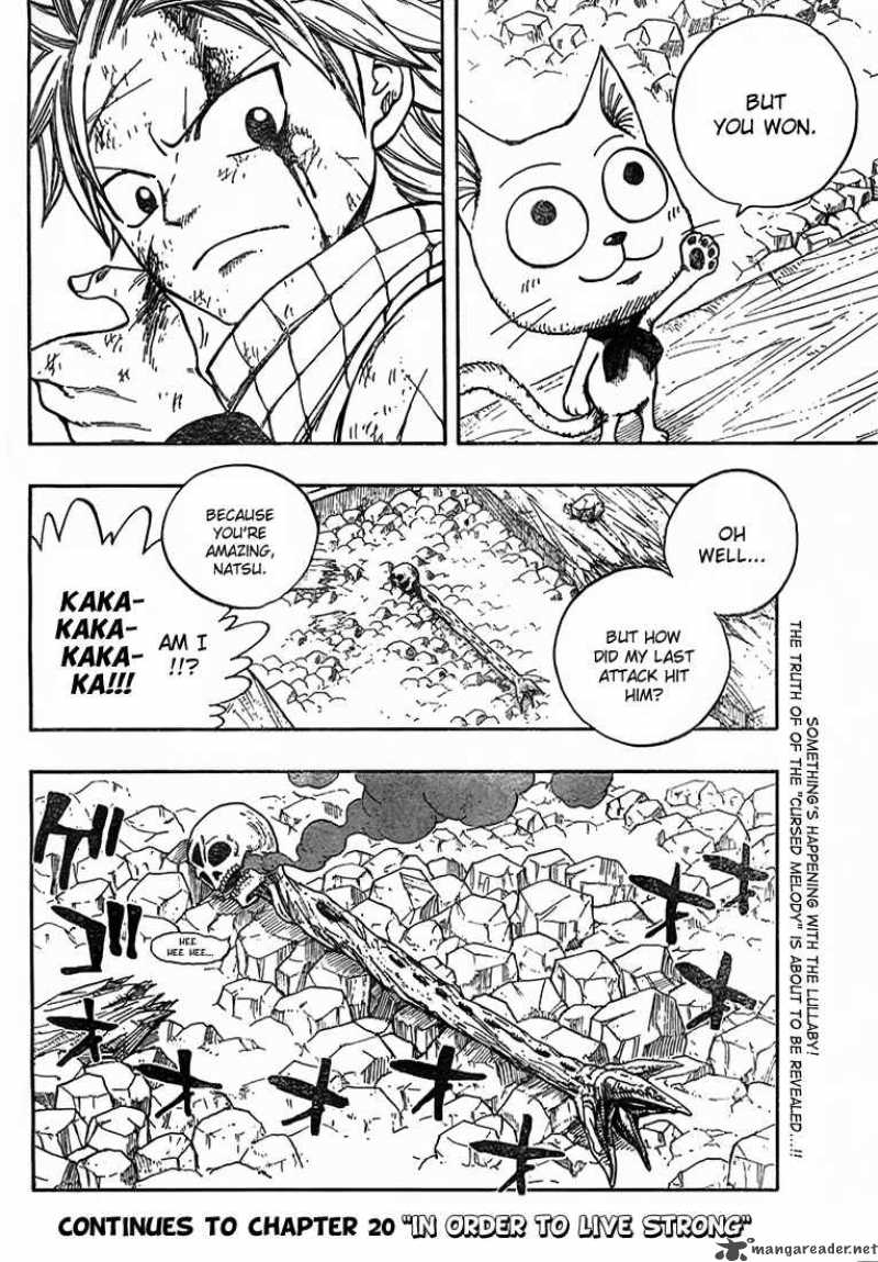 Fairy Tail Chapter 19 Page 19