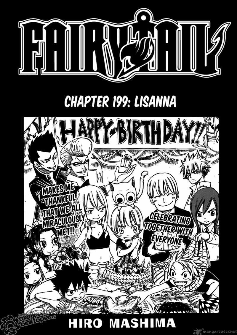 Fairy Tail Chapter 199 Page 1