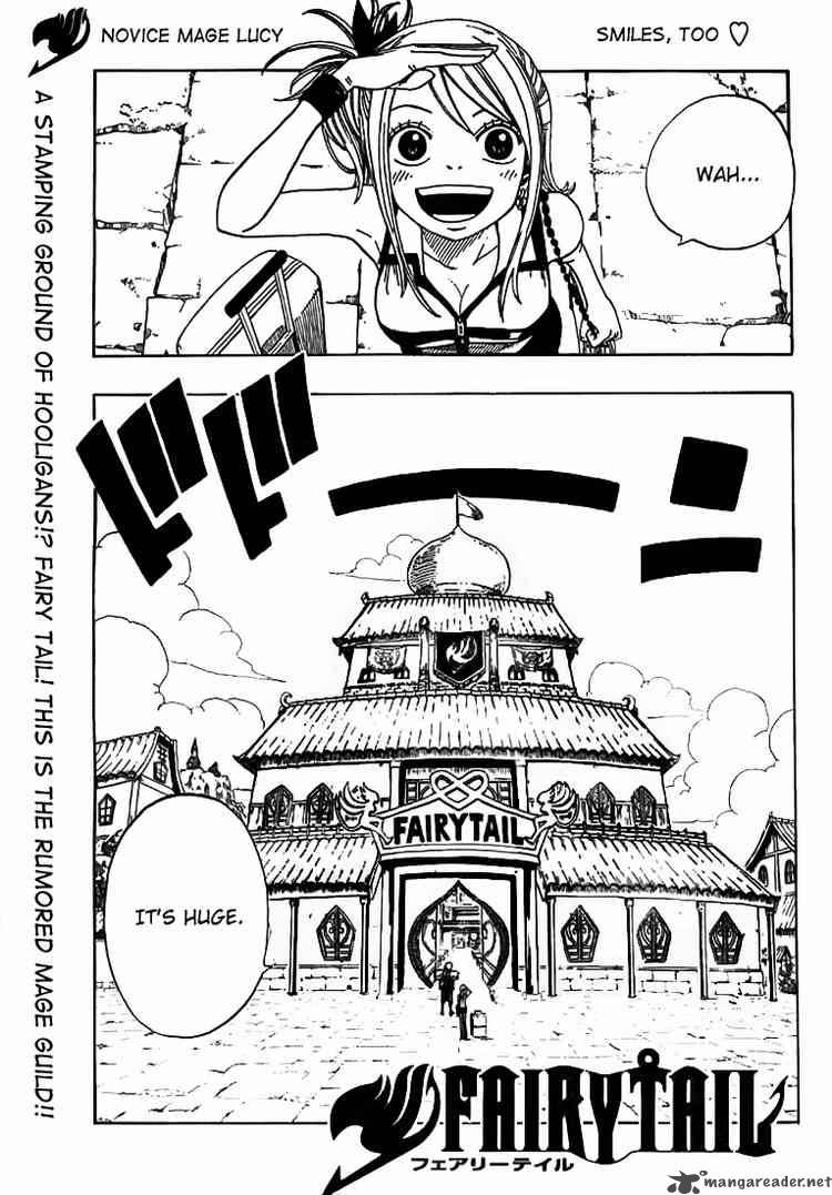 Fairy Tail Chapter 2 Page 1