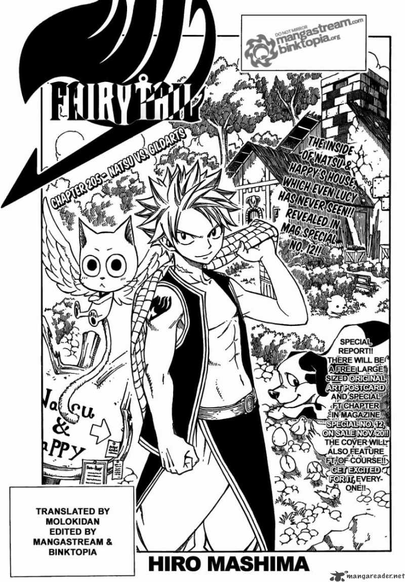 Fairy Tail Chapter 205 Page 1