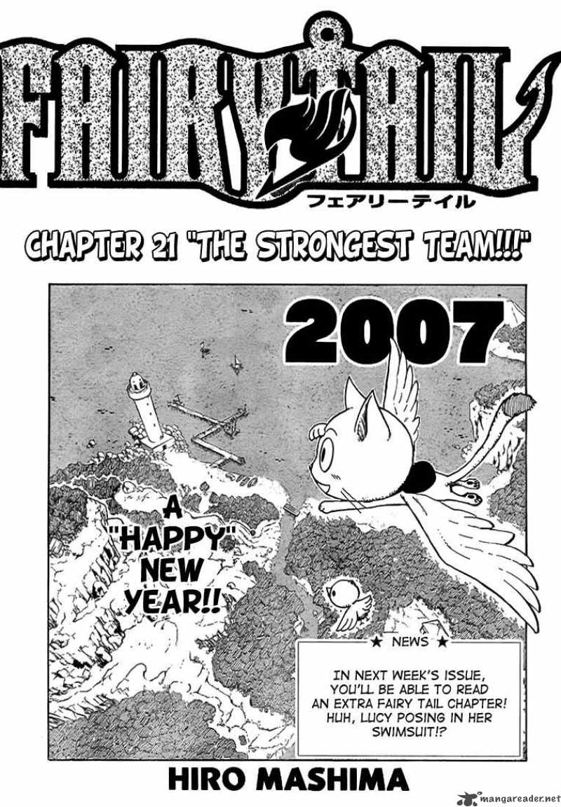 Fairy Tail Chapter 21 Page 1