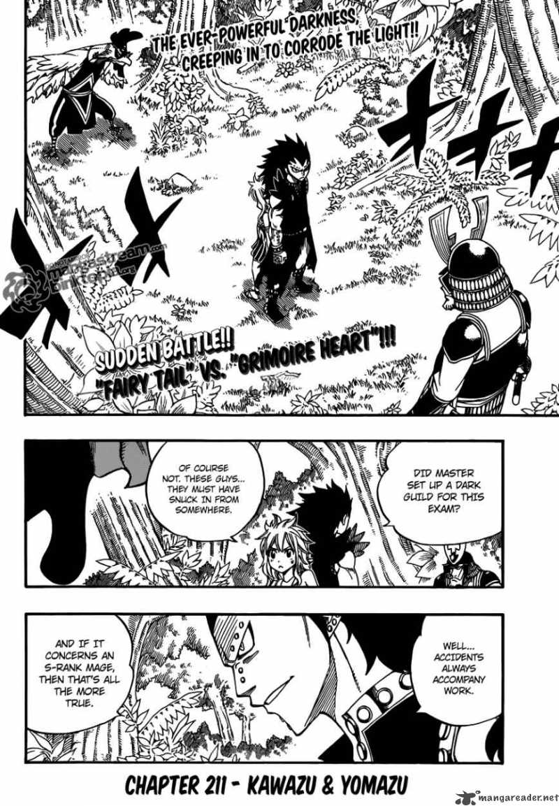 Fairy Tail Chapter 211 Page 2