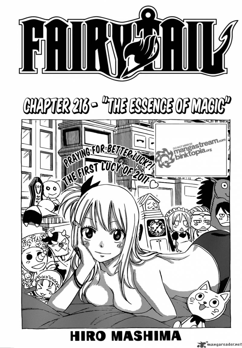 Fairy Tail Chapter 216 Page 1