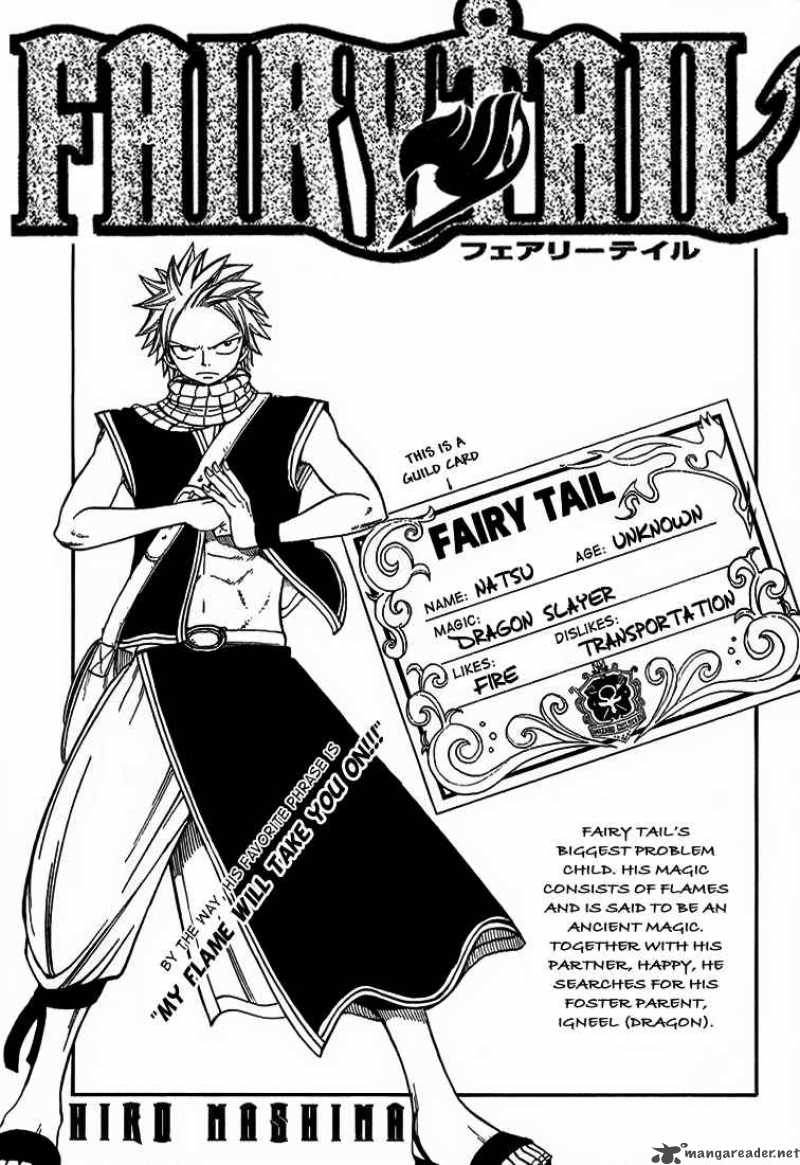 Fairy Tail Chapter 23 Page 1