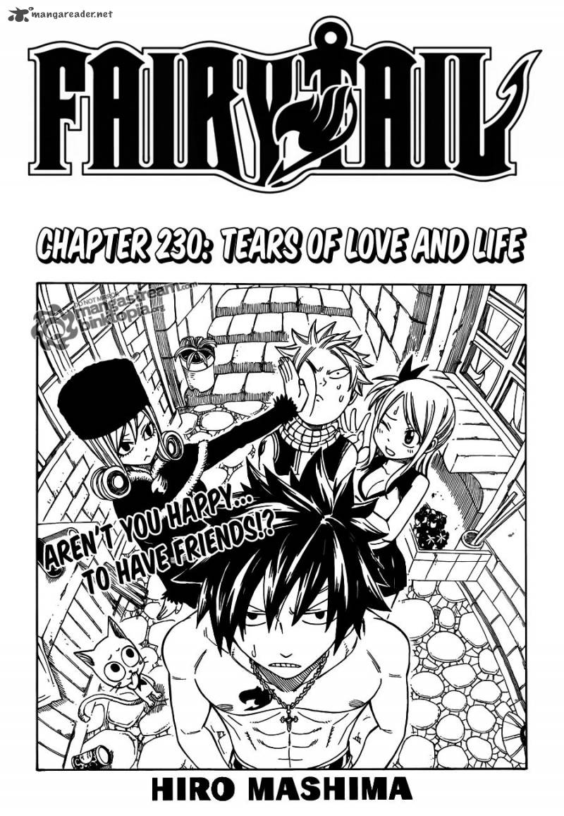 Fairy Tail Chapter 230 Page 1