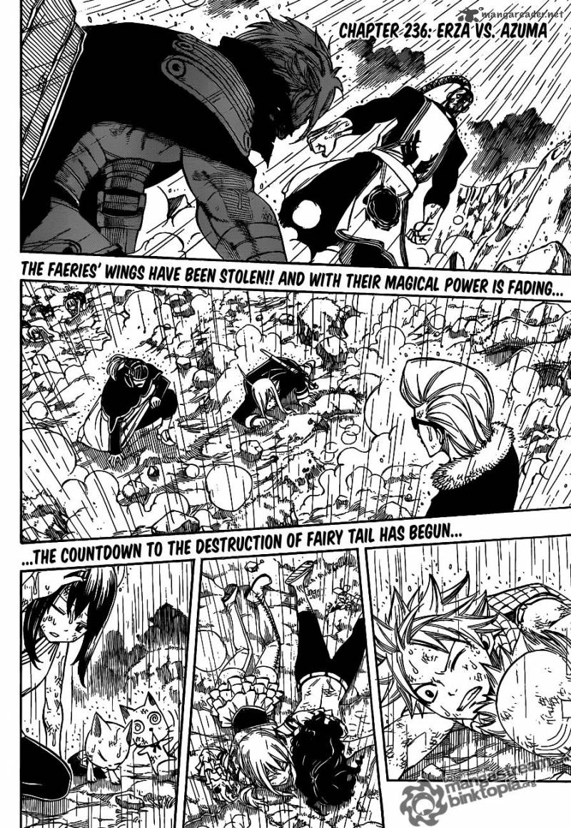 Fairy Tail Chapter 236 Page 2