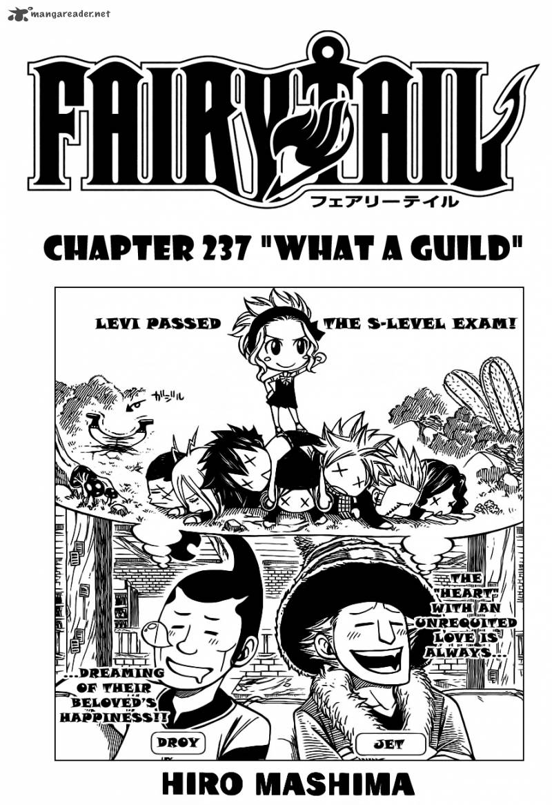 Fairy Tail Chapter 237 Page 1