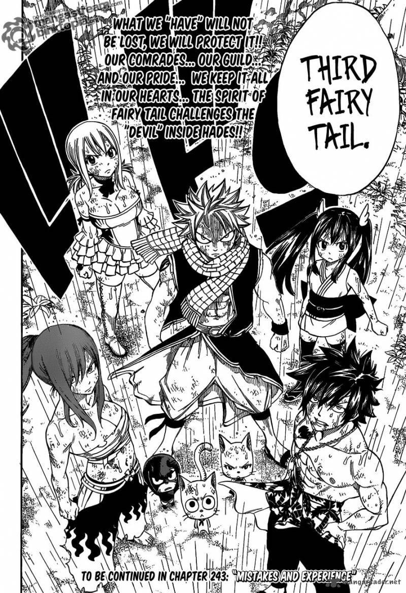 Fairy Tail Chapter 242 Page 19