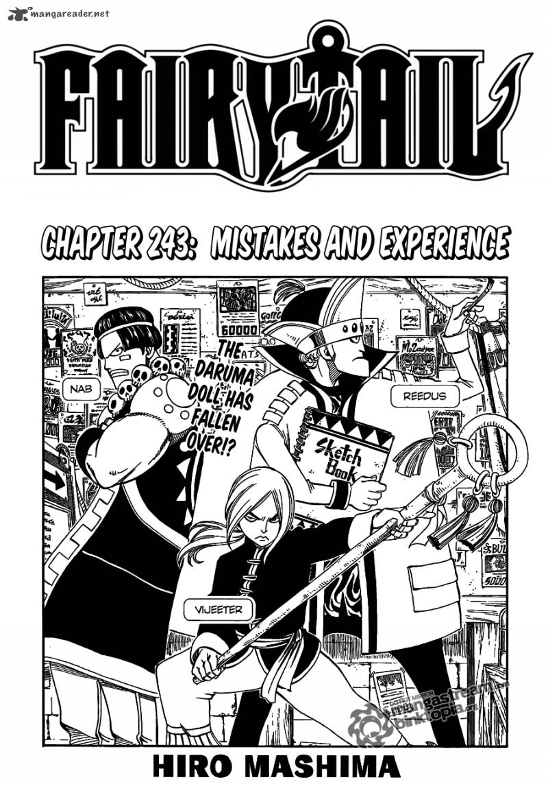 Fairy Tail Chapter 243 Page 1