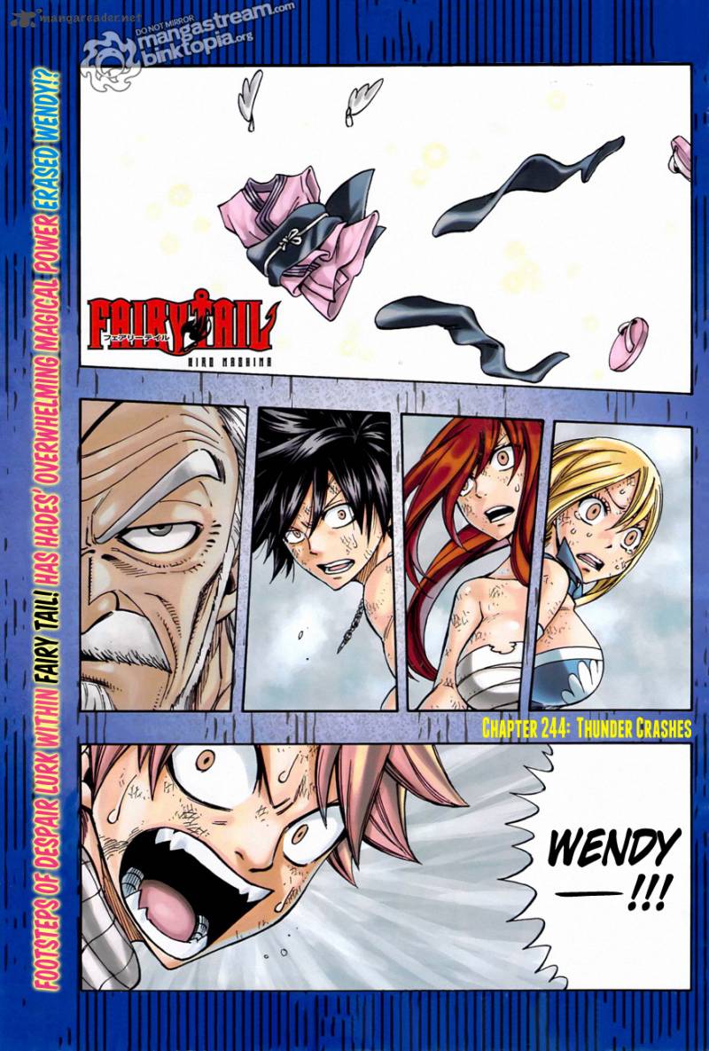 Fairy Tail Chapter 244 Page 1