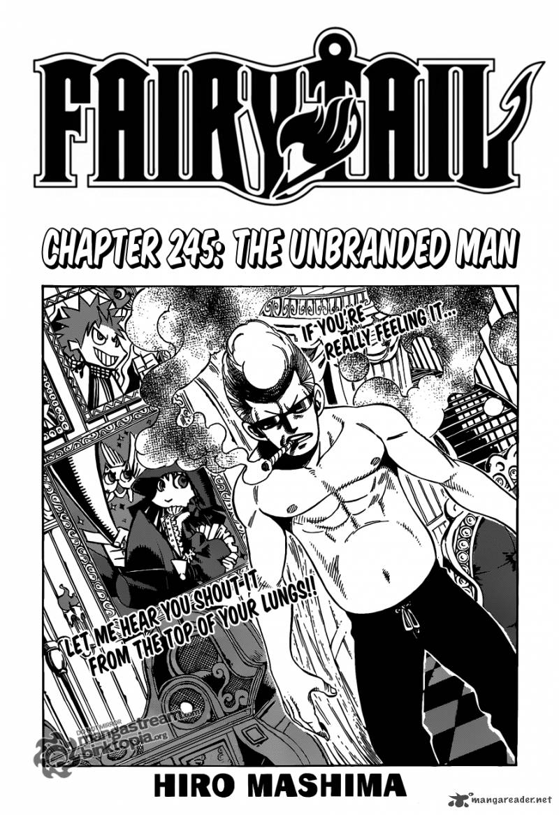 Fairy Tail Chapter 245 Page 1