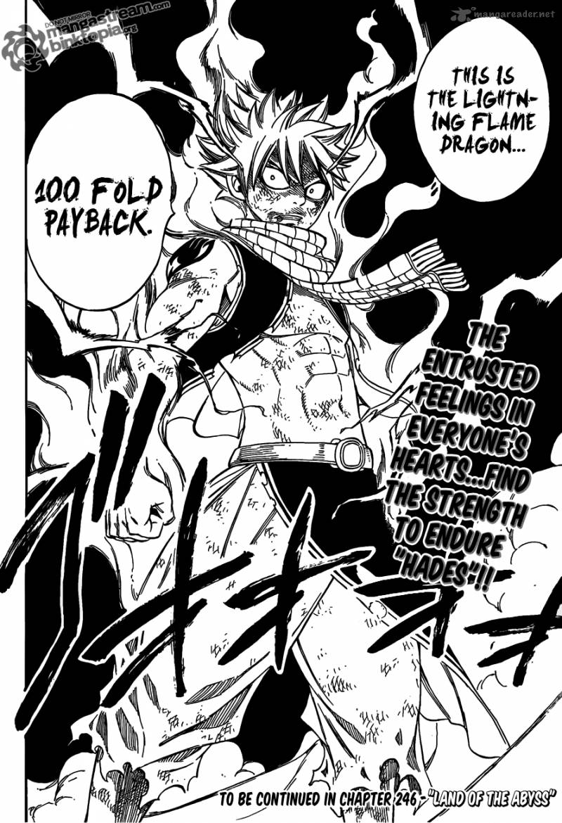 Fairy Tail Chapter 245 Page 20
