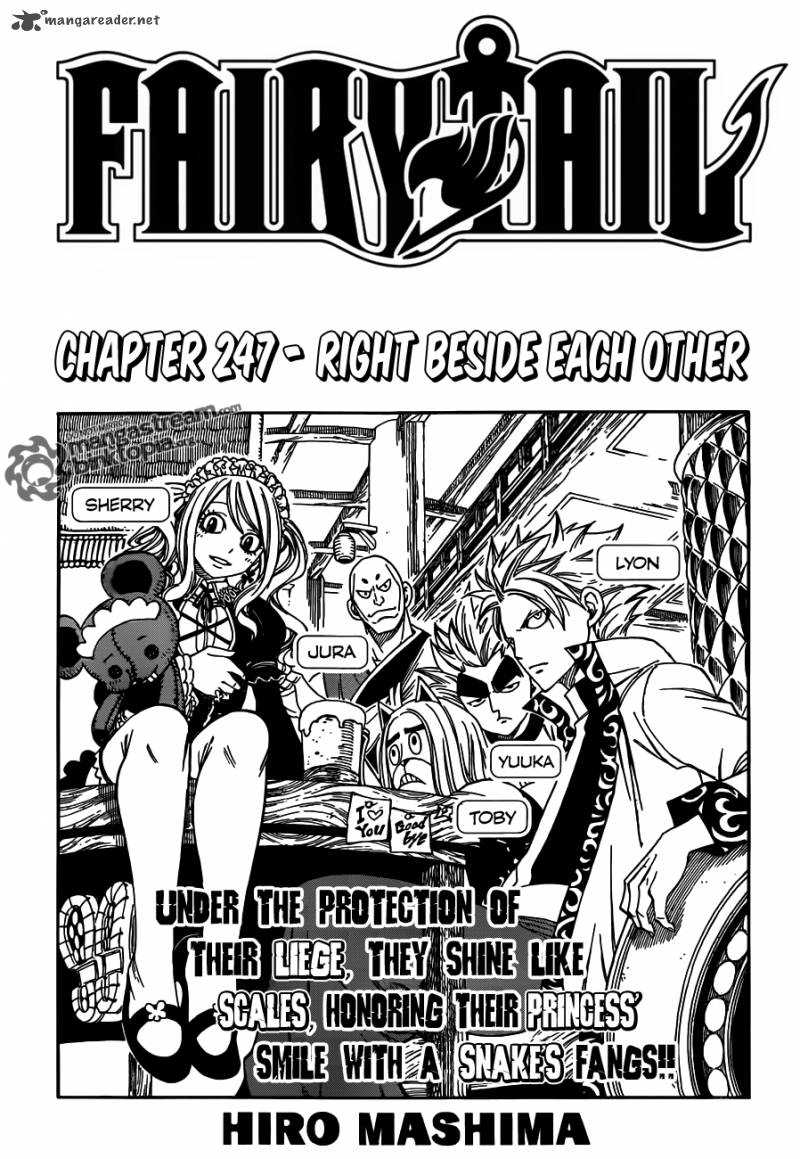 Fairy Tail Chapter 247 Page 1