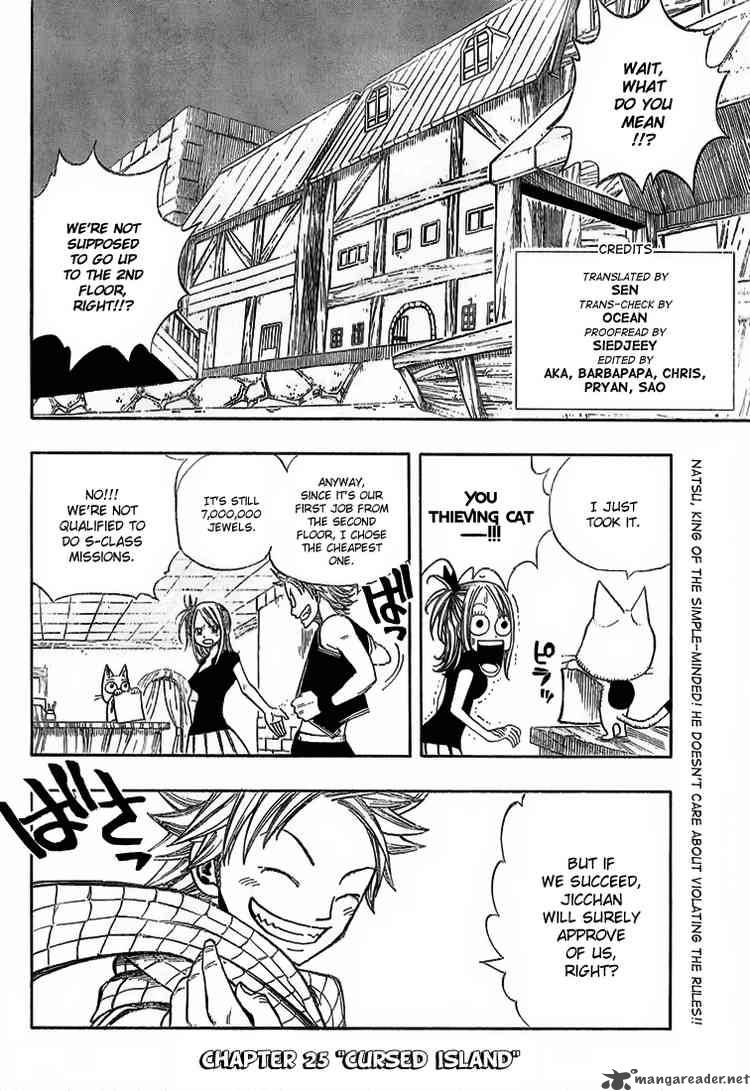 Fairy Tail Chapter 25 Page 2