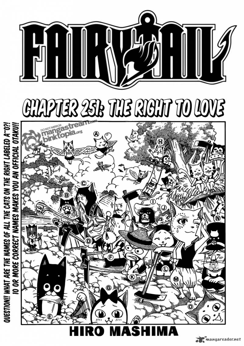 Fairy Tail Chapter 251 Page 1