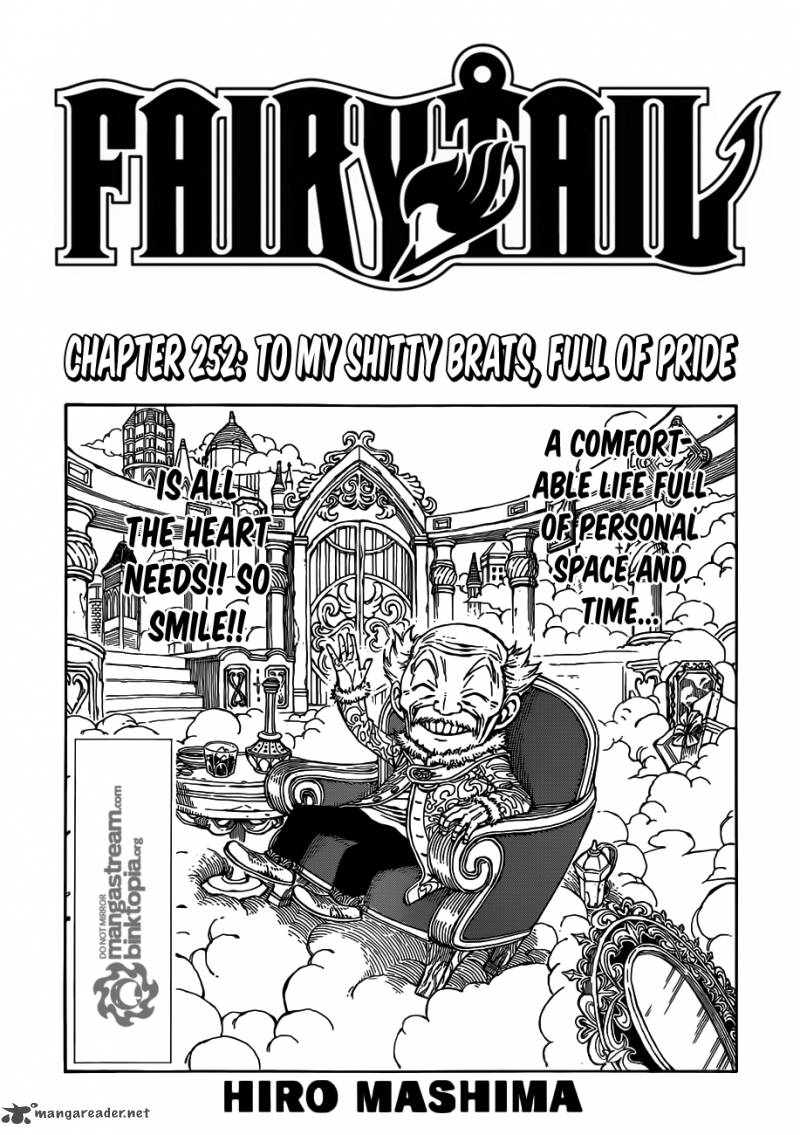 Fairy Tail Chapter 252 Page 1