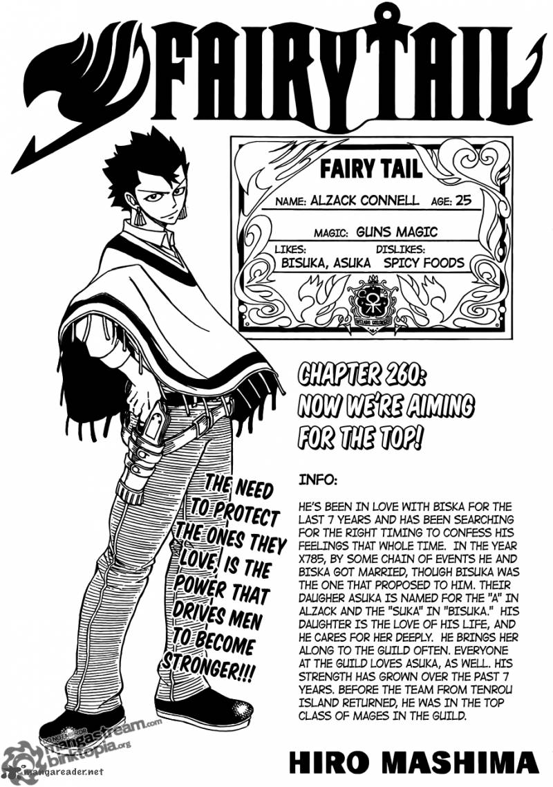 Fairy Tail Chapter 260 Page 1