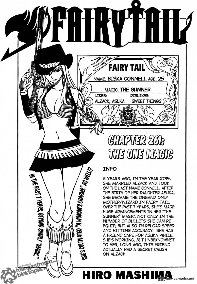 Fairy Tail Chapter 261 Page 1