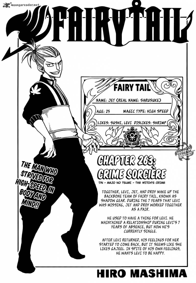 Fairy Tail Chapter 263 Page 2