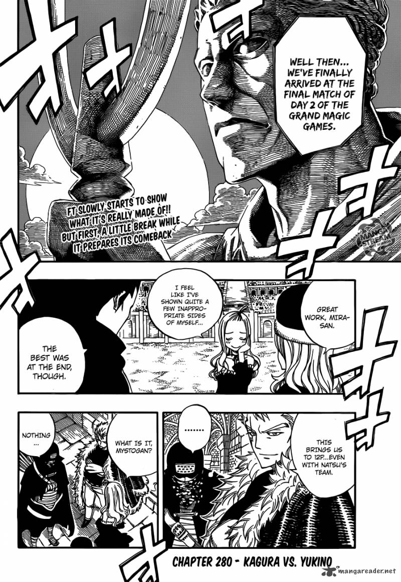 Fairy Tail Chapter 280 Page 5