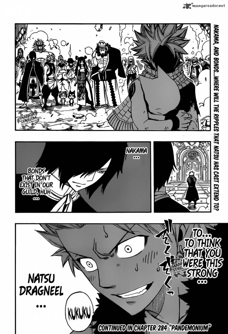 Fairy Tail Chapter 283 Page 19