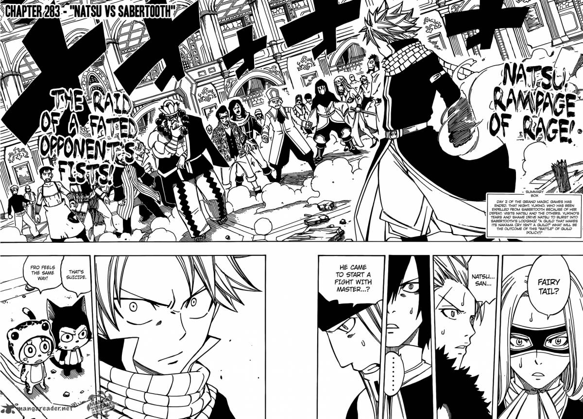 Fairy Tail Chapter 283 Page 4