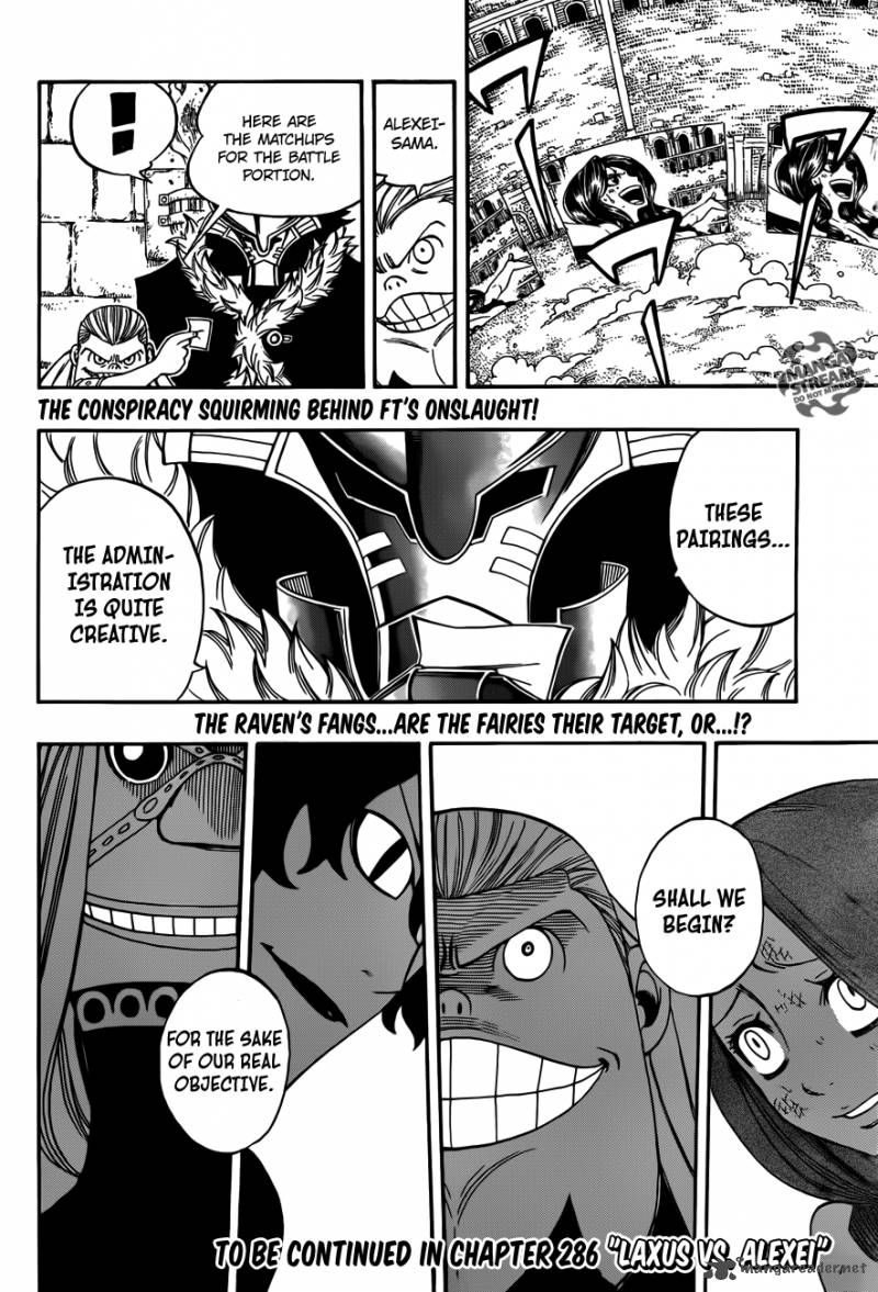 Fairy Tail Chapter 285 Page 24