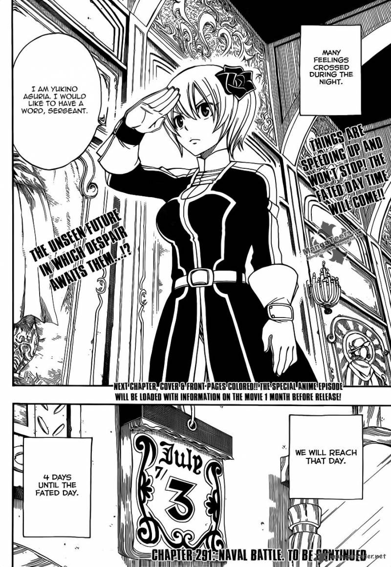 Fairy Tail Chapter 290 Page 20