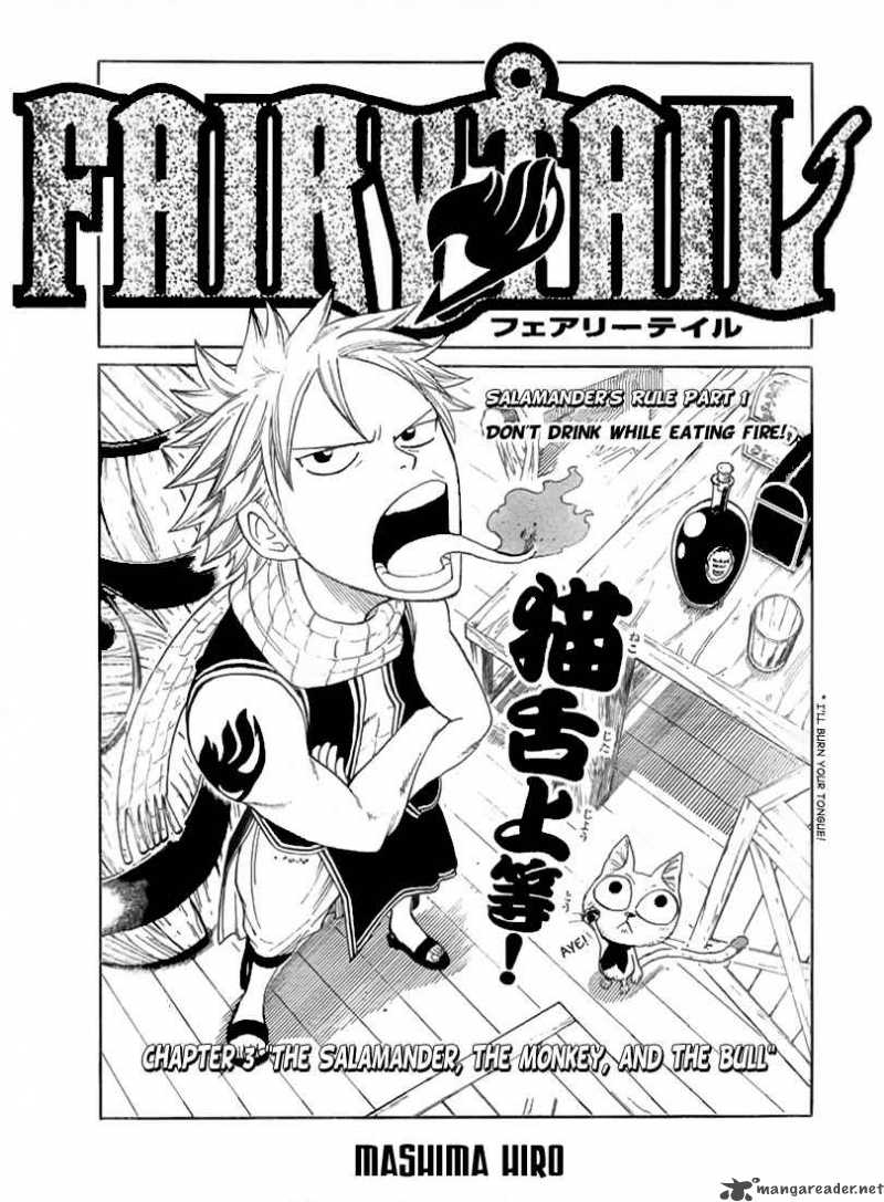 Fairy Tail Chapter 3 Page 3