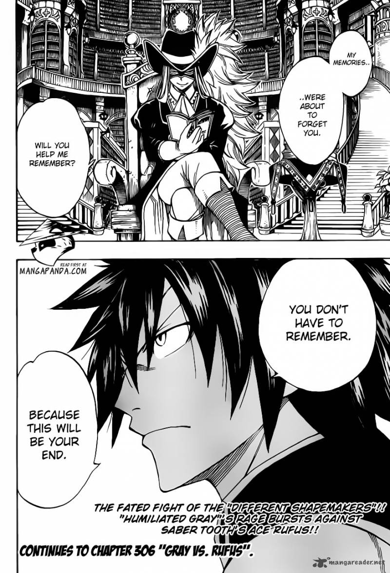Fairy Tail Chapter 305 Page 22