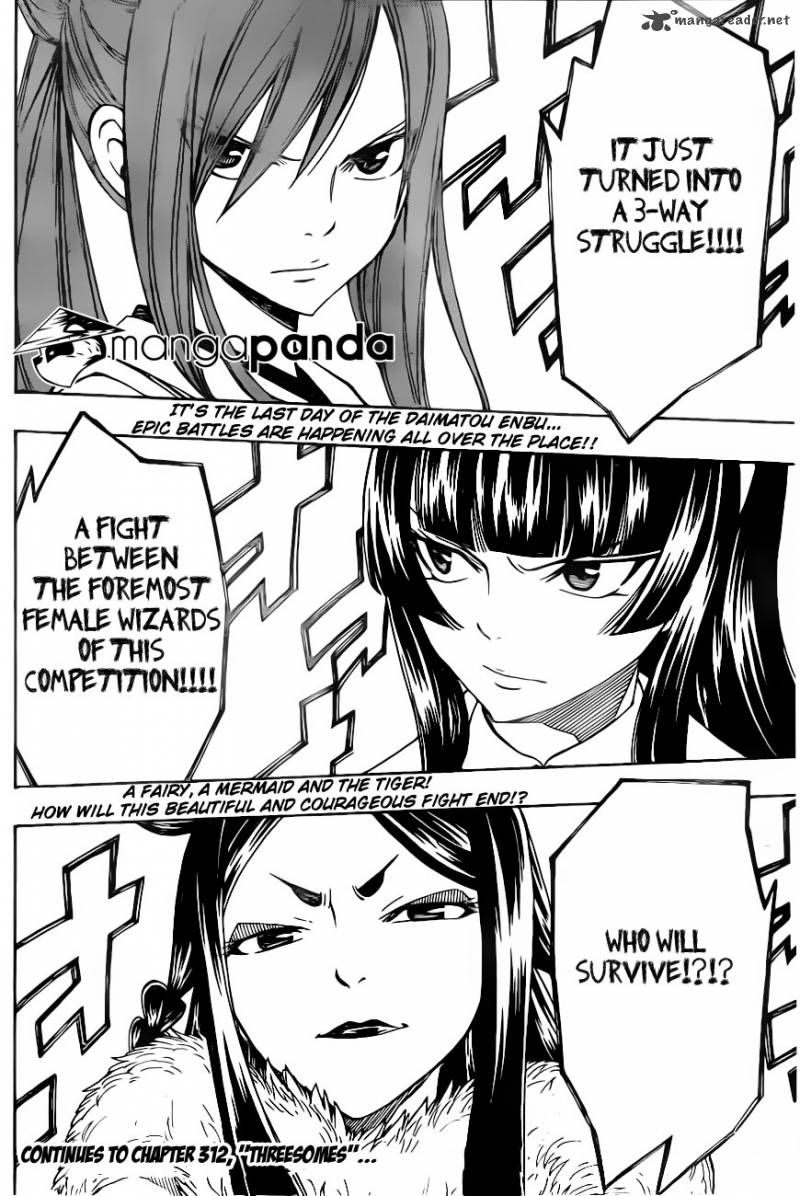 Fairy Tail Chapter 311 Page 21