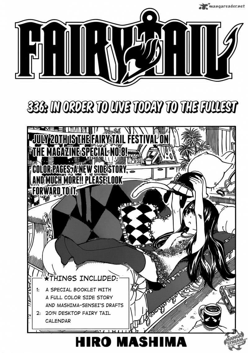 Fairy Tail Chapter 336 Page 1