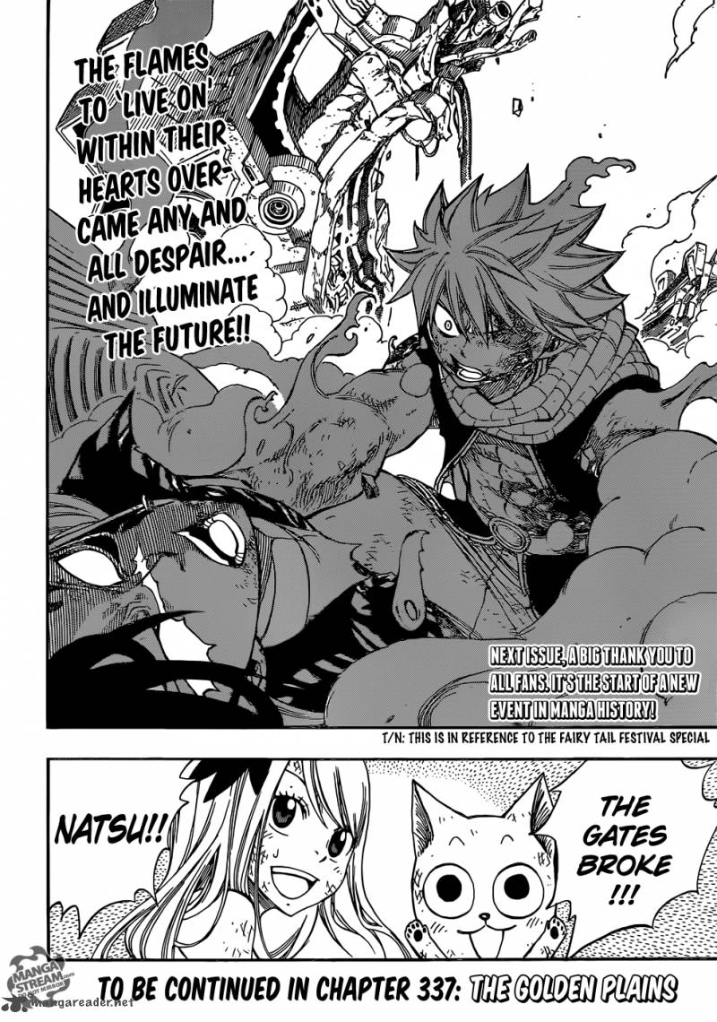 Fairy Tail Chapter 336 Page 21