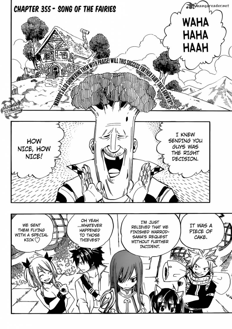 Fairy Tail Chapter 355 Page 4