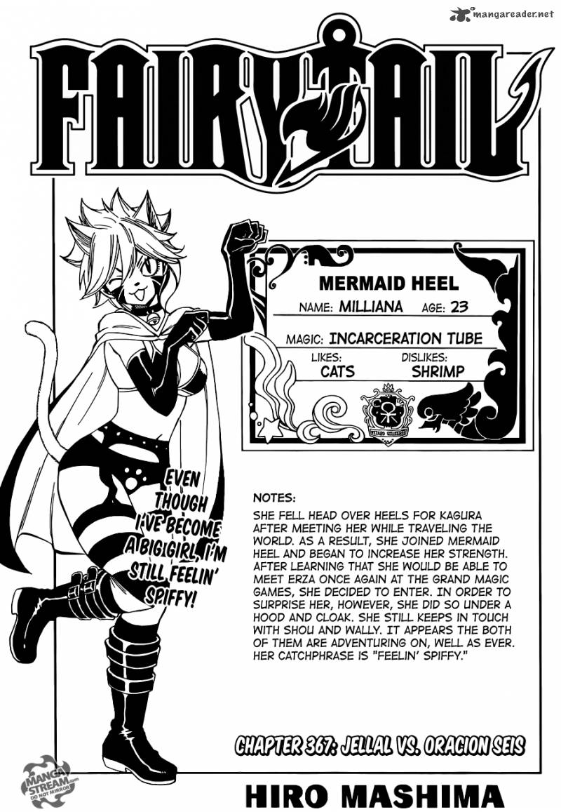 Fairy Tail Chapter 367 Page 1