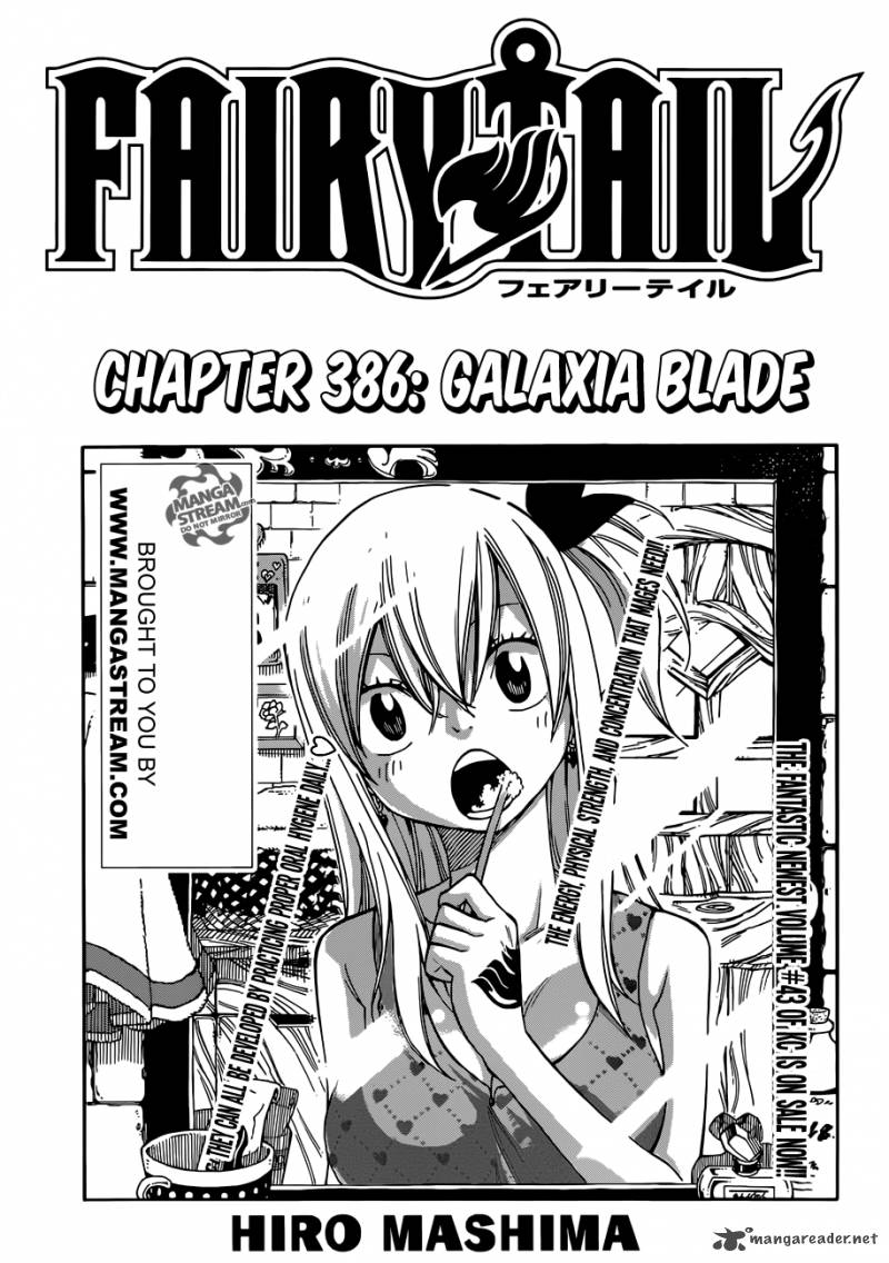 Fairy Tail Chapter 386 Page 1