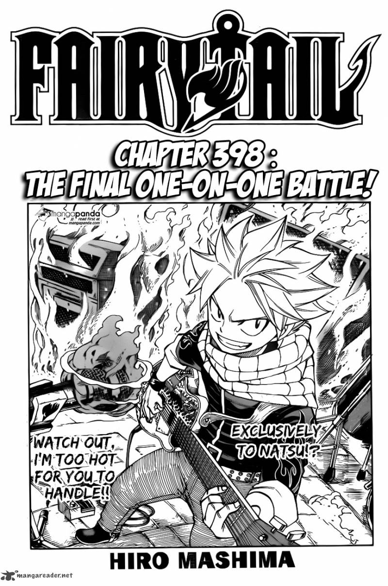 Fairy Tail Chapter 398 Page 2