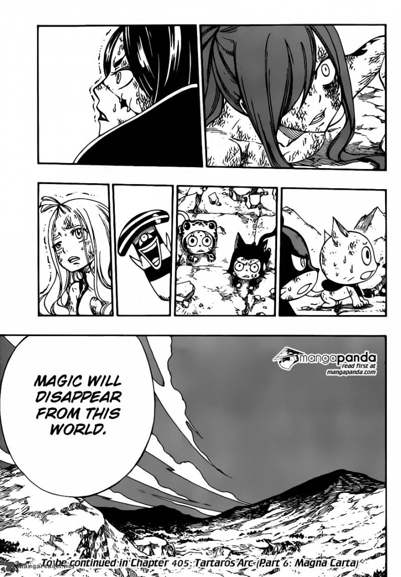 Fairy Tail Chapter 404 Page 18