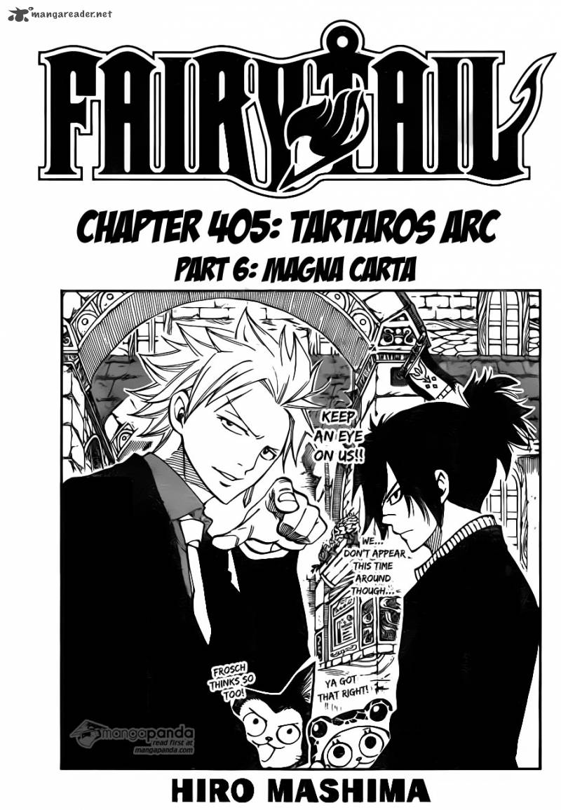Fairy Tail Chapter 405 Page 1